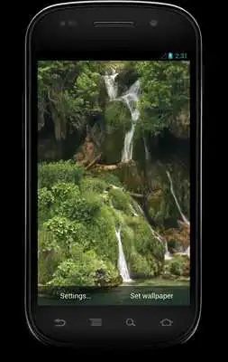 Play Waterfalls HD Live Wallpaper