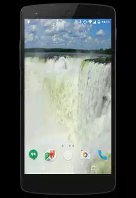 Play Waterfall Video Live Wallpaper