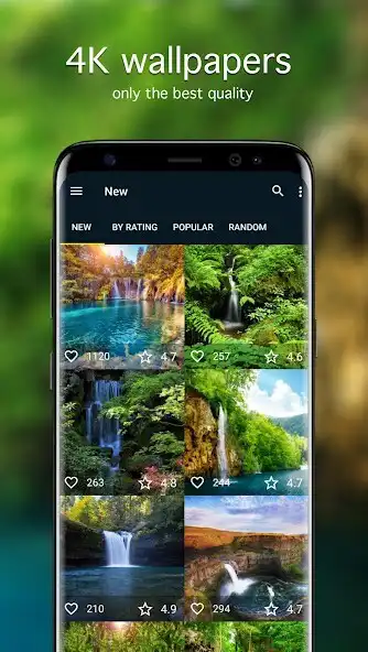 Play Waterfall Wallpapers PRO  and enjoy Waterfall Wallpapers PRO with UptoPlay