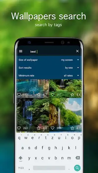 Play Waterfall Wallpapers PRO as an online game Waterfall Wallpapers PRO with UptoPlay