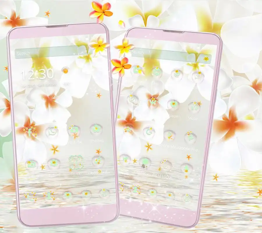 Play Water Flower in Dew Theme