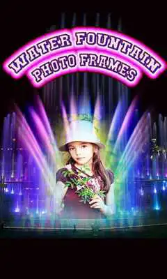 Play Water Fountain Frame Photo