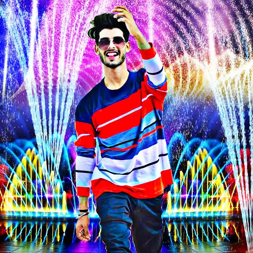 Play Water fountain frames editor APK