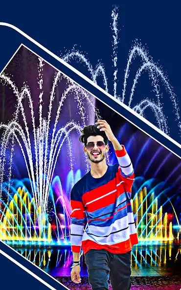 Play Water fountain frames editor as an online game Water fountain frames editor with UptoPlay