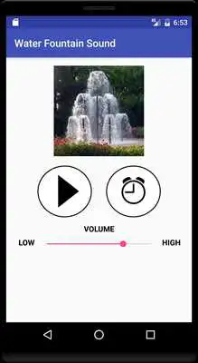 Play Water Fountain Sound