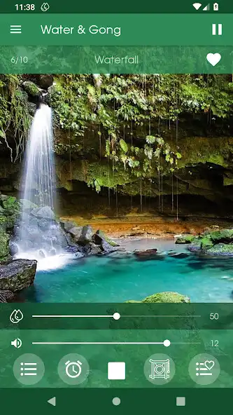 Play WaterGong: sleep, meditation as an online game WaterGong: sleep, meditation with UptoPlay