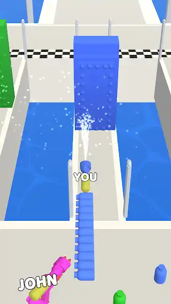 Play Water Gun Race as an online game Water Gun Race with UptoPlay