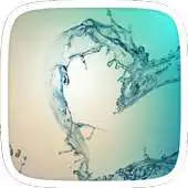 Free play online Water Heart Samsung Theme APK