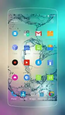 Play Water Heart Samsung Theme