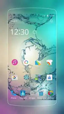 Play Water Heart Samsung Theme
