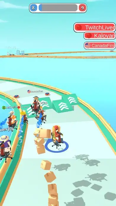 Play Waterjet Run as an online game Waterjet Run with UptoPlay