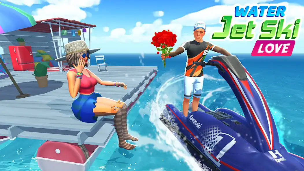Play Water Jet Ski Love  and enjoy Water Jet Ski Love with UptoPlay