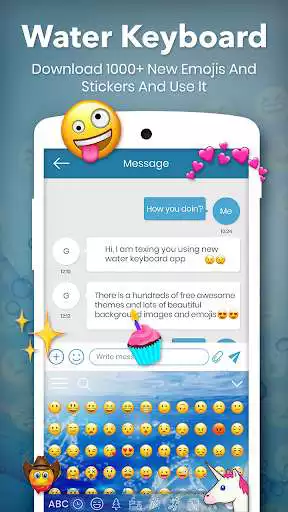 Play Water Keyboard as an online game Water Keyboard with UptoPlay