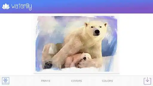 Play APK WaterLili Lite - Easy WaterColor Pics  and enjoy WaterLili Lite - Easy WaterColor Pics with UptoPlay ca.esdot.waterlily.lite