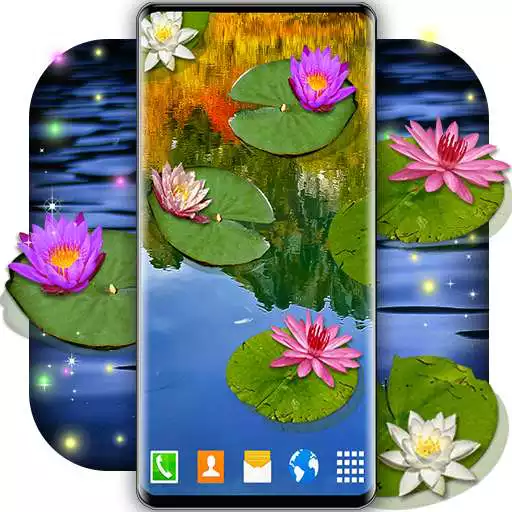Free play online Water Lily Live Wallpaper APK