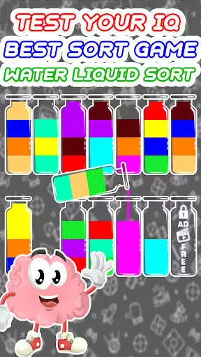 Play Water Liquid Sort as an online game Water Liquid Sort with UptoPlay