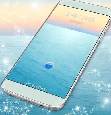 Play Water Lock Screen Theme For Samsung
