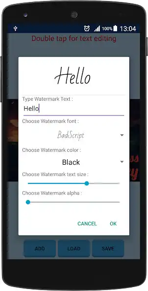 Play Watermark: add text to picture as an online game Watermark: add text to picture with UptoPlay