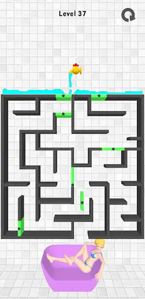 Play Water Maze 3D as an online game Water Maze 3D with UptoPlay