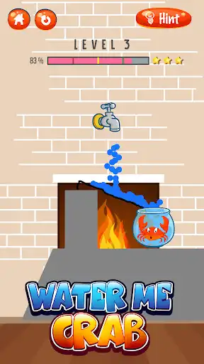 Play Water me Crab as an online game Water me Crab with UptoPlay