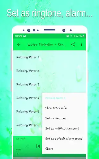 Play Water Melodies - Stress Relief as an online game Water Melodies - Stress Relief with UptoPlay
