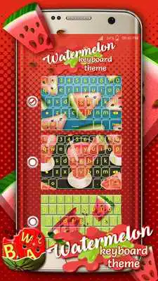 Play Watermelon Keyboard Theme