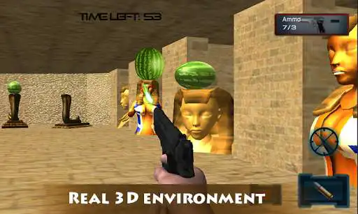 Play Watermelon Real Shooting Adventure - Fruit Game  and enjoy Watermelon Real Shooting Adventure - Fruit Game with UptoPlay