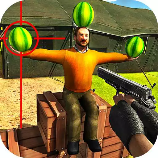 Play Watermelon shooting game 3D APK