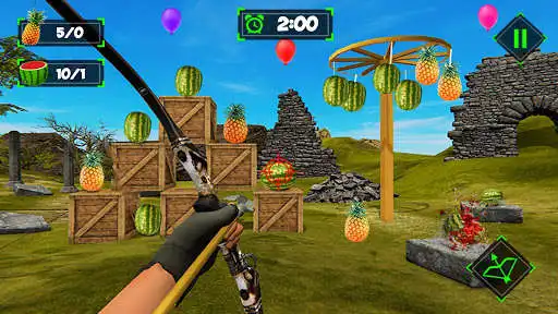 Play Watermelon Shooting Ultimate Challenge 3D  and enjoy Watermelon Shooting Ultimate Challenge 3D with UptoPlay