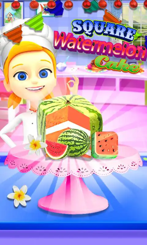 Play Watermelon Wild Cake Candy: Crazy Desserts