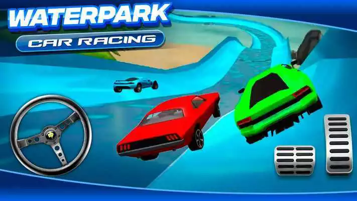 Play Waterpark Car Racing