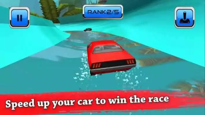 Play Waterpark Ride  Water Surfing Car Stunts  Slides