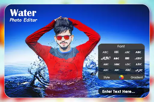 Play Water Photo Editor