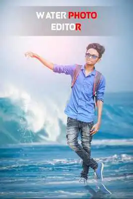 Play Water Photo Frame Editor : 3D Water Effect