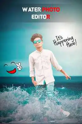 Play Water Photo Frame Editor : 3D Water Effect