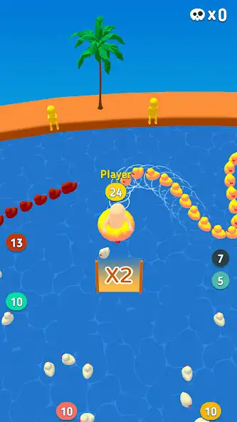 Play Water Pool.io as an online game Water Pool.io with UptoPlay