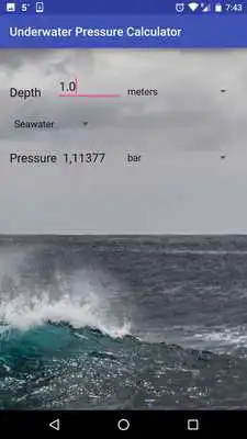 Play Water Pressure Calculator