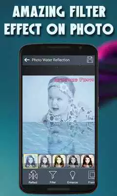 Play Water Reflection Photo Effect