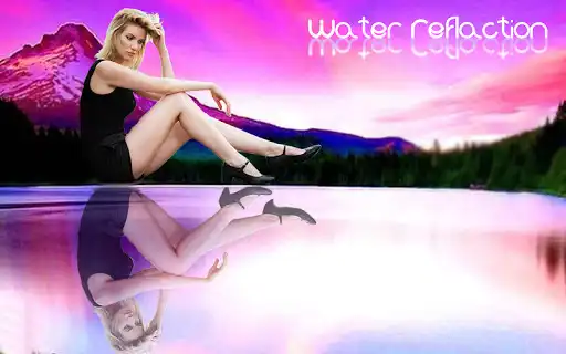 Play Water Reflection photo frame  and enjoy Water Reflection photo frame with UptoPlay