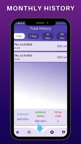 Play Water Reminder Drink Water App as an online game Water Reminder Drink Water App with UptoPlay