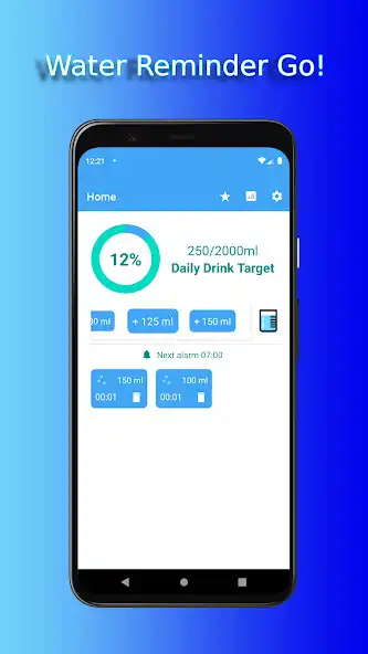 Play Water Reminder Go  and enjoy Water Reminder Go with UptoPlay