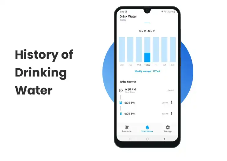 Play Water Reminder - Stay Hydrated as an online game Water Reminder - Stay Hydrated with UptoPlay