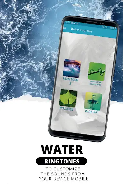 Play Water ringtones, water sounds  and enjoy Water ringtones, water sounds with UptoPlay