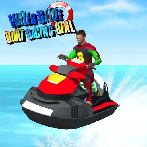 Play Water Slide Boat Racing Real APK