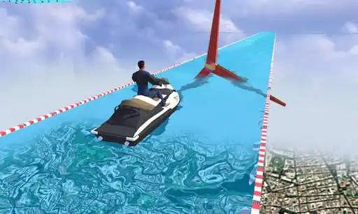 Play Water Slide Boat Racing Real as an online game Water Slide Boat Racing Real with UptoPlay