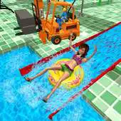 Free play online Water Slide Build  Adventure Craft Construct Ride APK