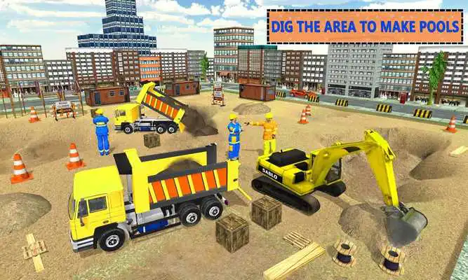 Play Water Slide Build  Adventure Craft Construct Ride