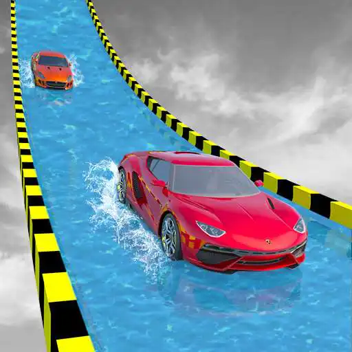 Play Water Slide Extreme Car Racing Stunts APK