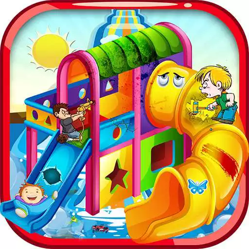 Free play online Water Slide Repair Game APK