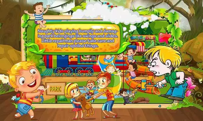 Play Water Slide Repair Game